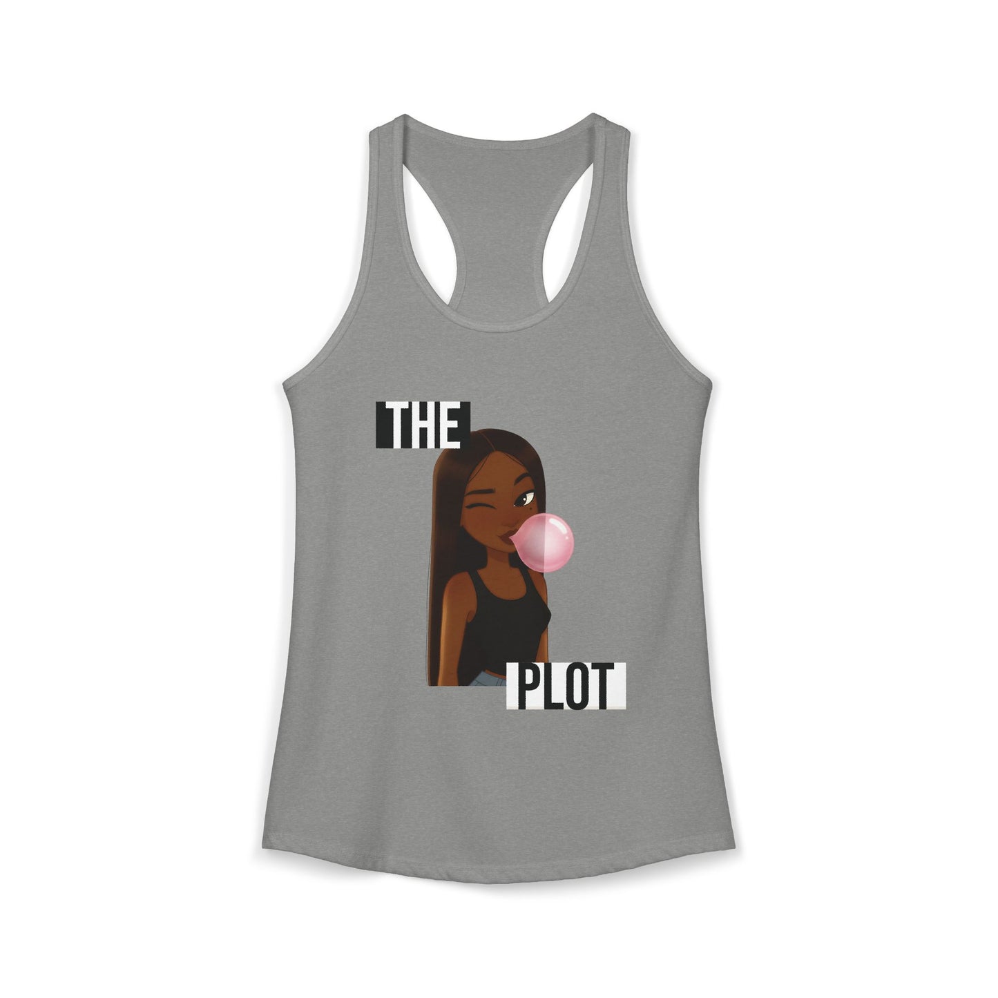 "The Plot" Women's Ideal Racerback Tank