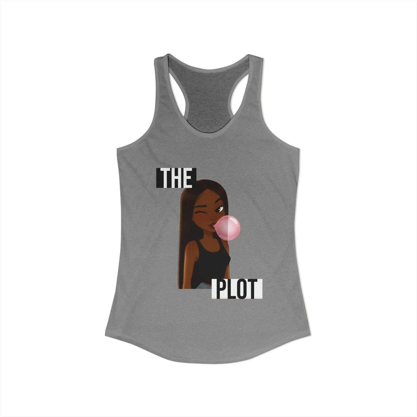"The Plot" Women's Ideal Racerback Tank