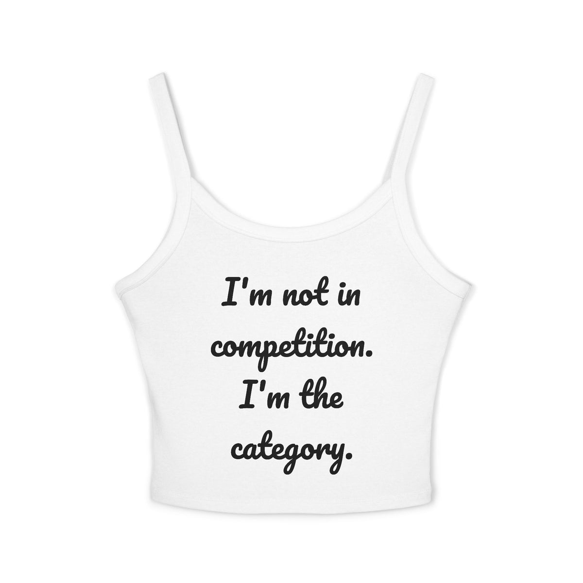 "i'm the category." Tank Top