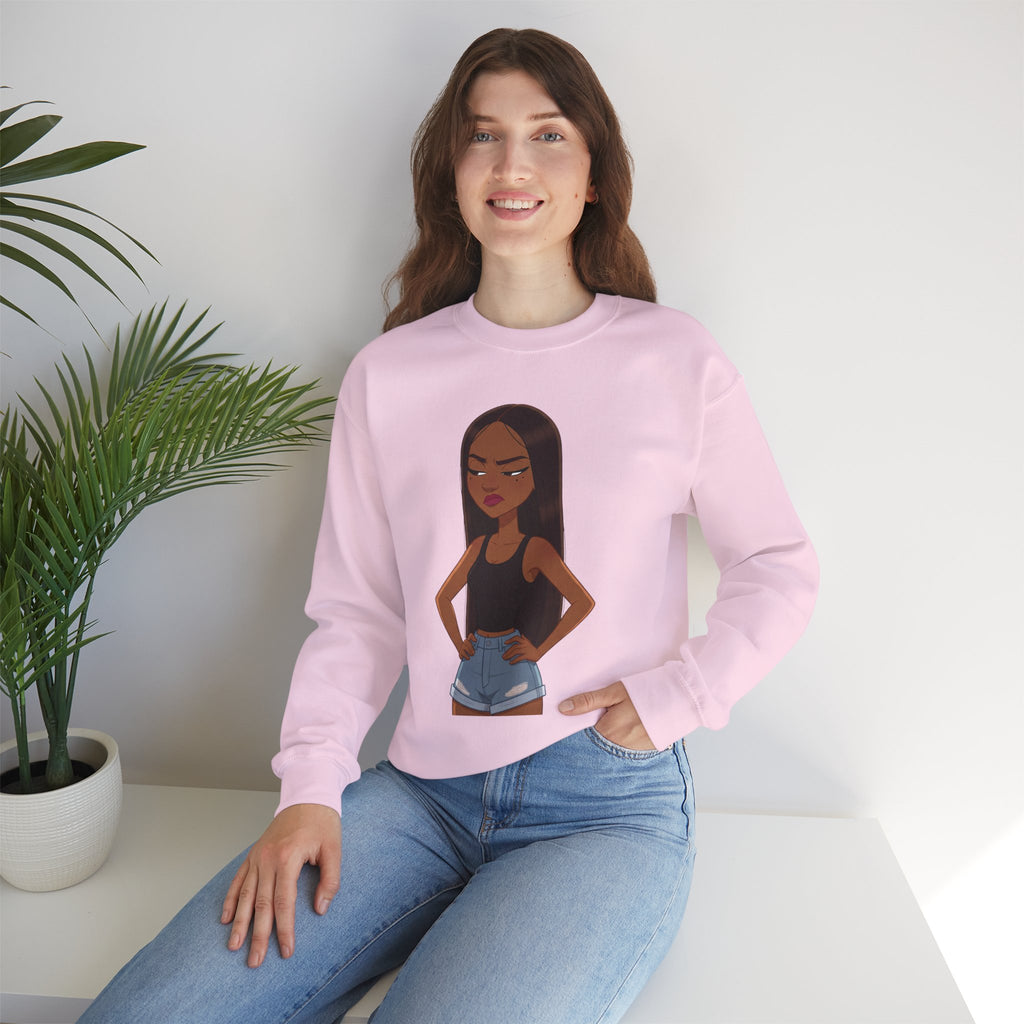 "Her Only Muse" Graphic Crewneck Sweatshirt