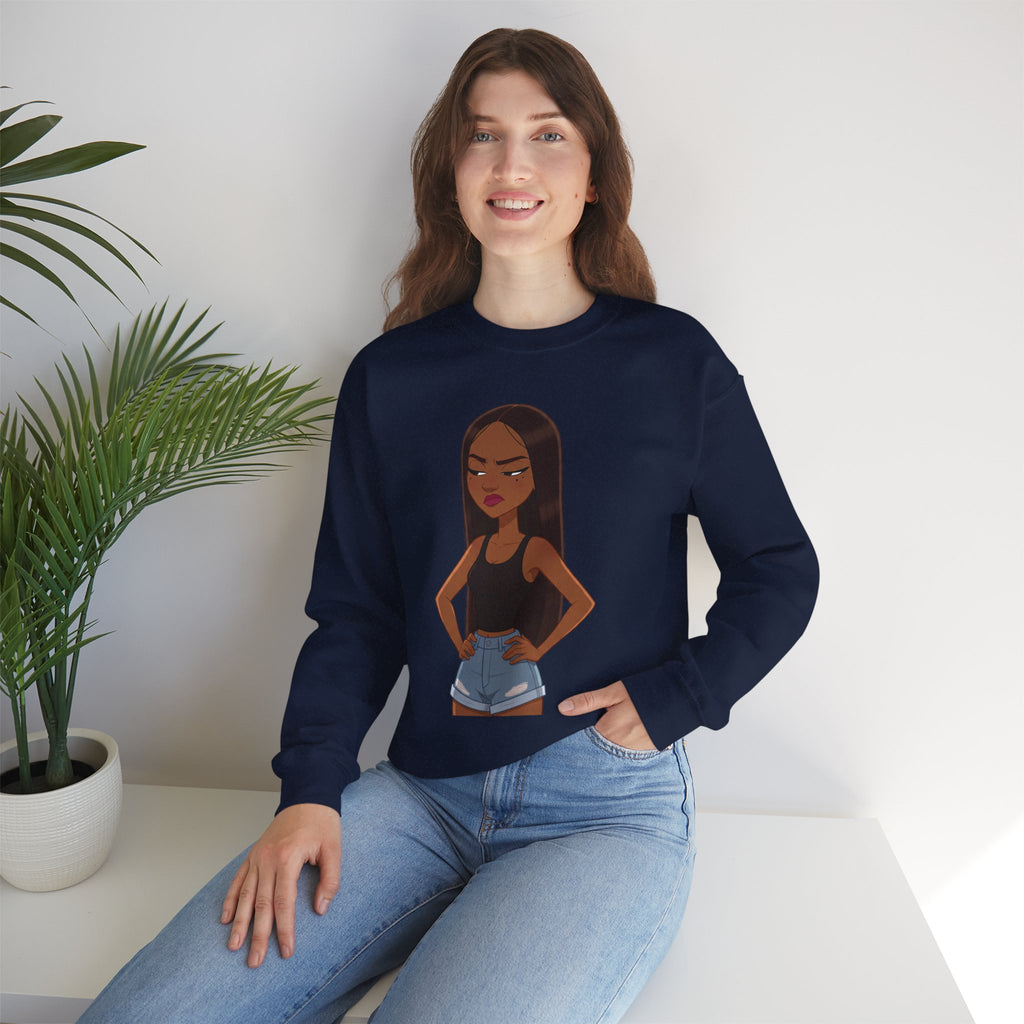 "Her Only Muse" Graphic Crewneck Sweatshirt