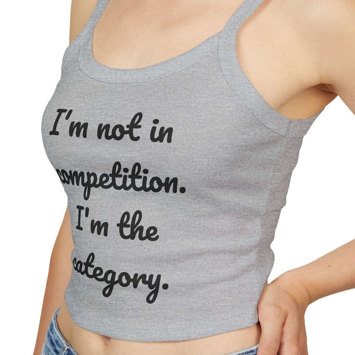 "i'm the category." Tank Top