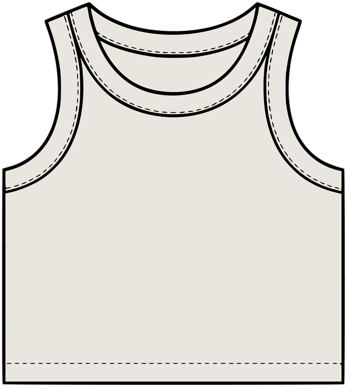 "Here's to Me" Crop Tank Top