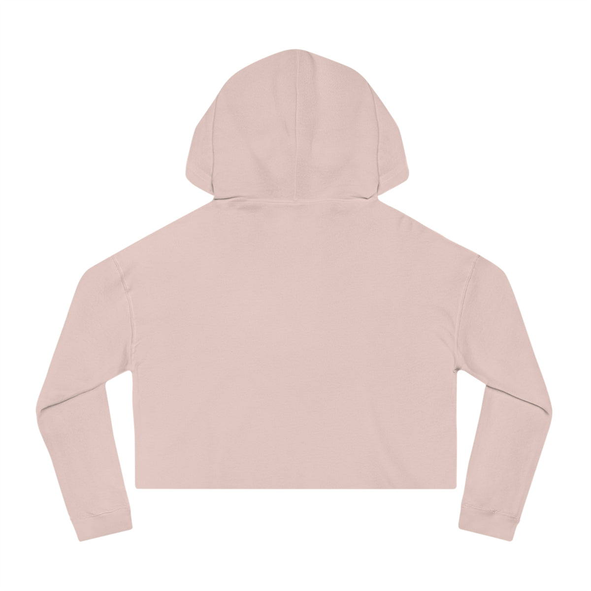 "Becoming Her." Cropped Hooded Sweatshirt