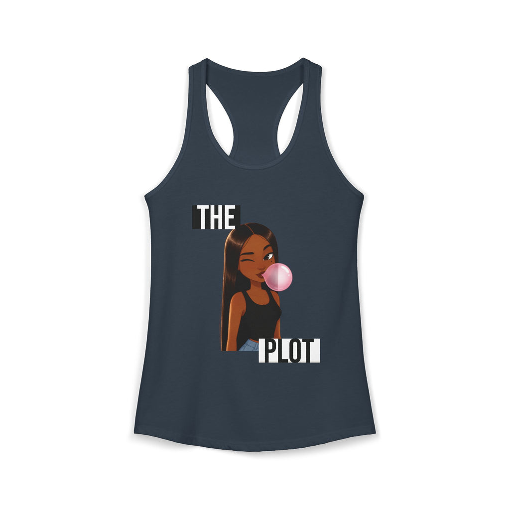 "The Plot" Women's Ideal Racerback Tank
