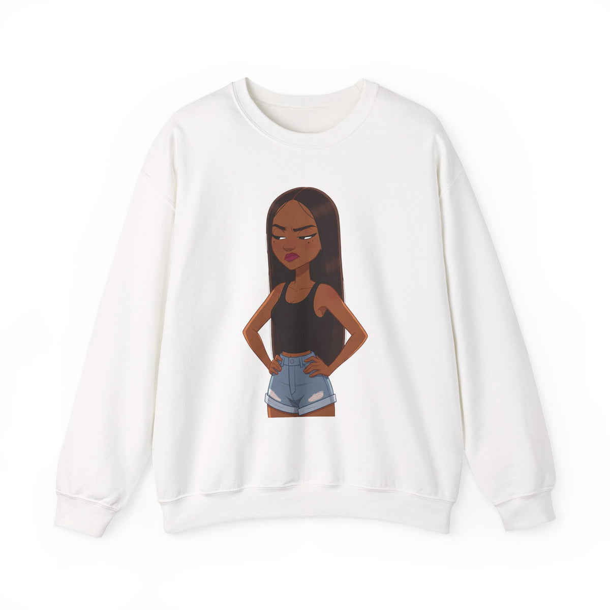 "Her Only Muse" Graphic Crewneck Sweatshirt