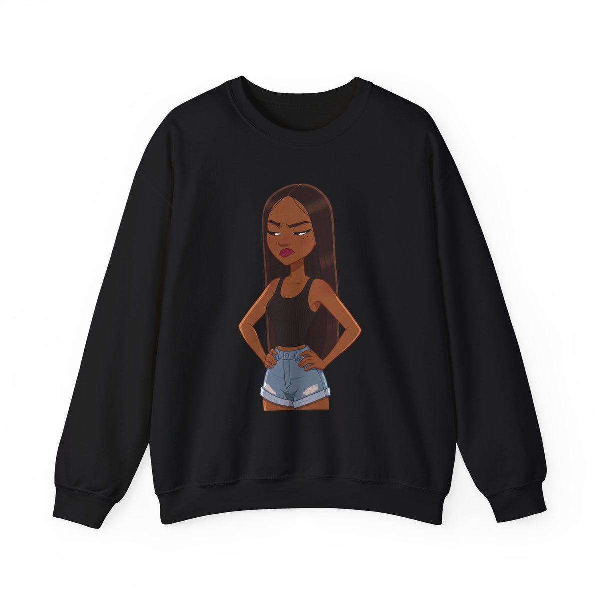 "Her Only Muse" Graphic Crewneck Sweatshirt