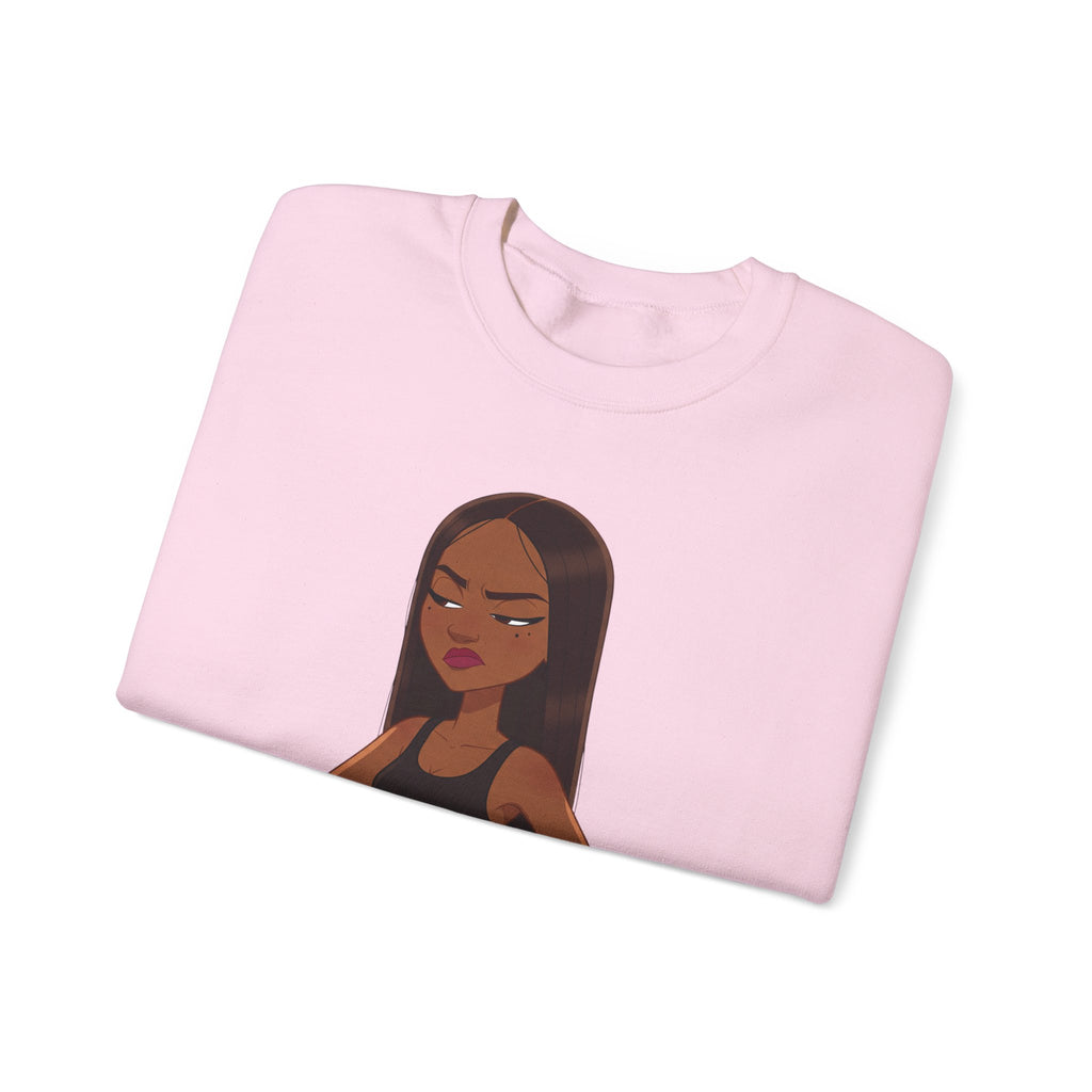 "Not Today" Graphic Crewneck Sweatshirt