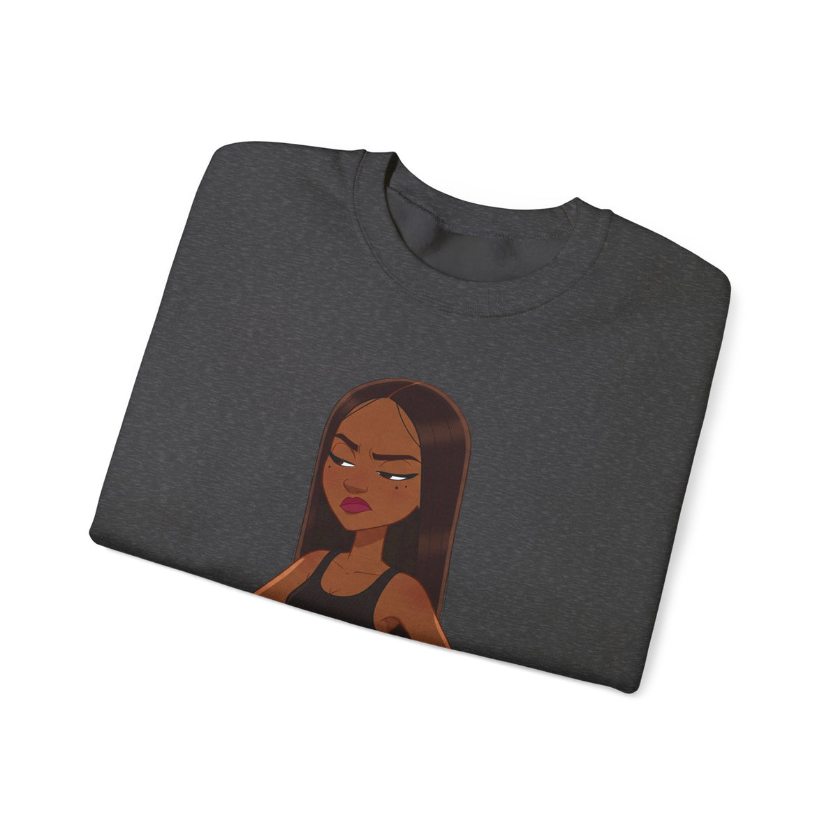 "Not Today" Graphic Crewneck Sweatshirt