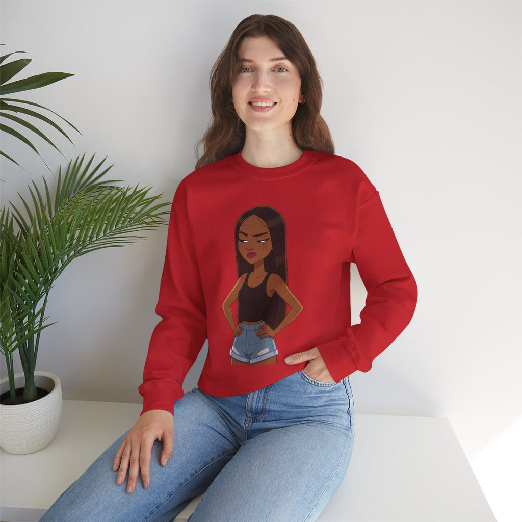 "Her Only Muse" Graphic Crewneck Sweatshirt