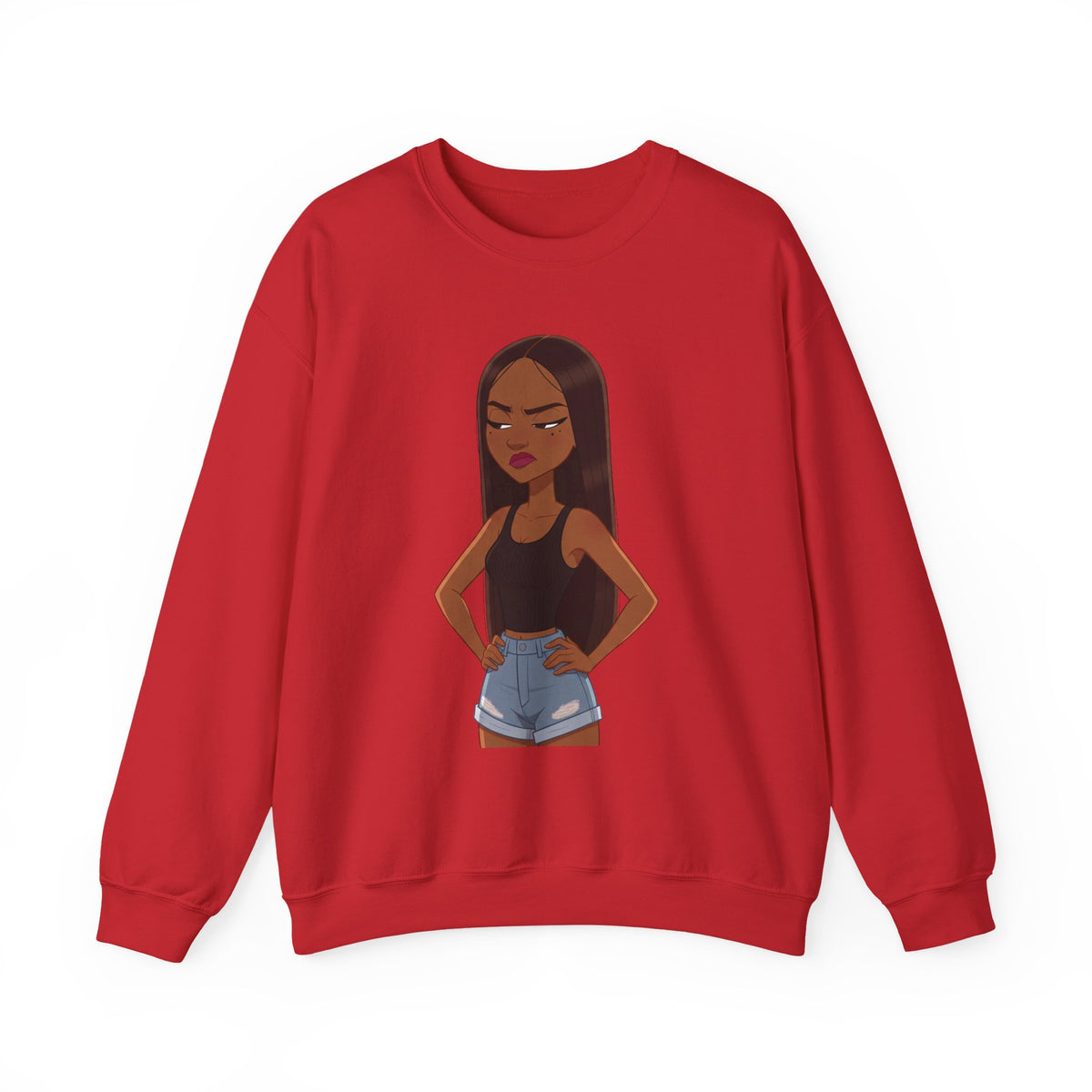 "Her Only Muse" Graphic Crewneck Sweatshirt