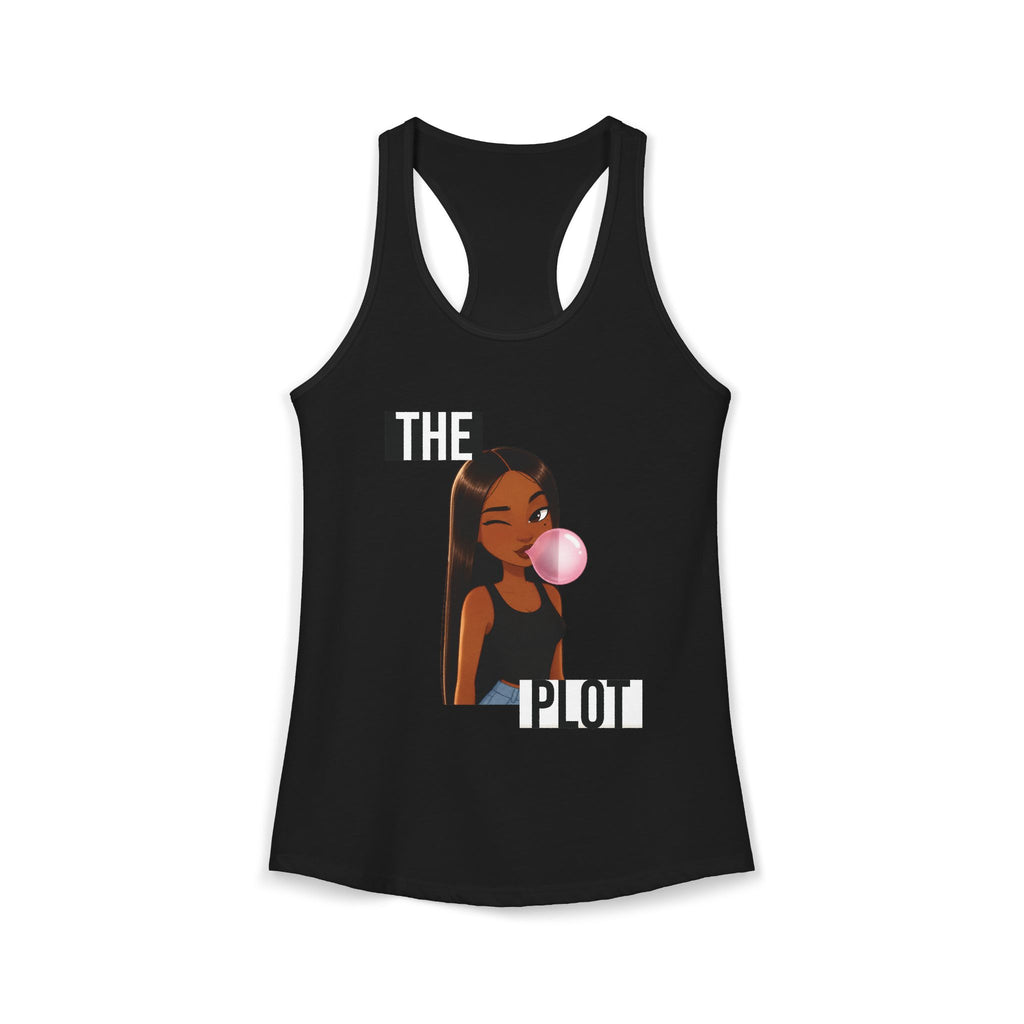 "The Plot" Women's Ideal Racerback Tank