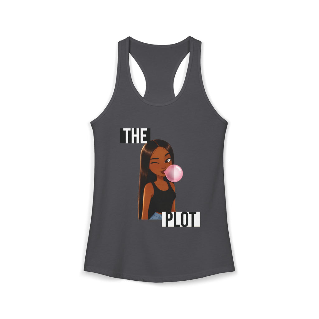 "The Plot" Women's Ideal Racerback Tank