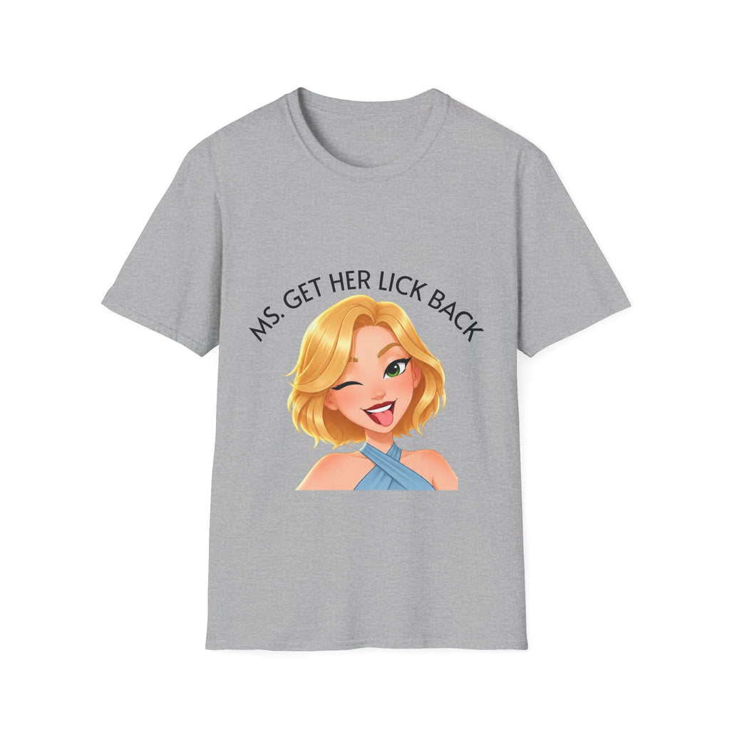Ms. Get Her Lick Back "Lumi" T-Shirt —Graphic Tee for Women