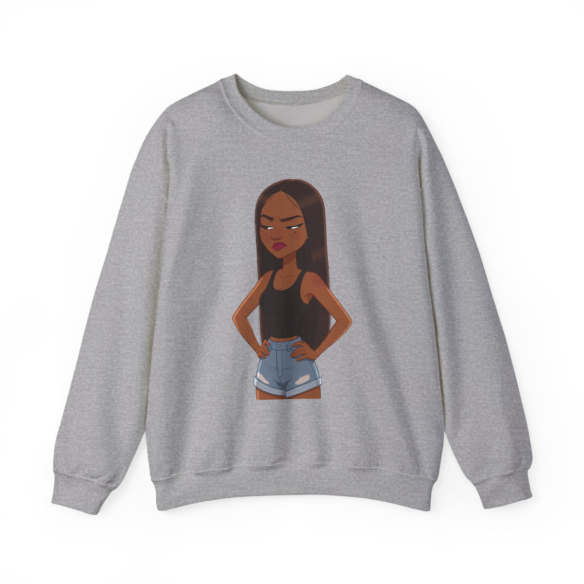 "Her Only Muse" Graphic Crewneck Sweatshirt