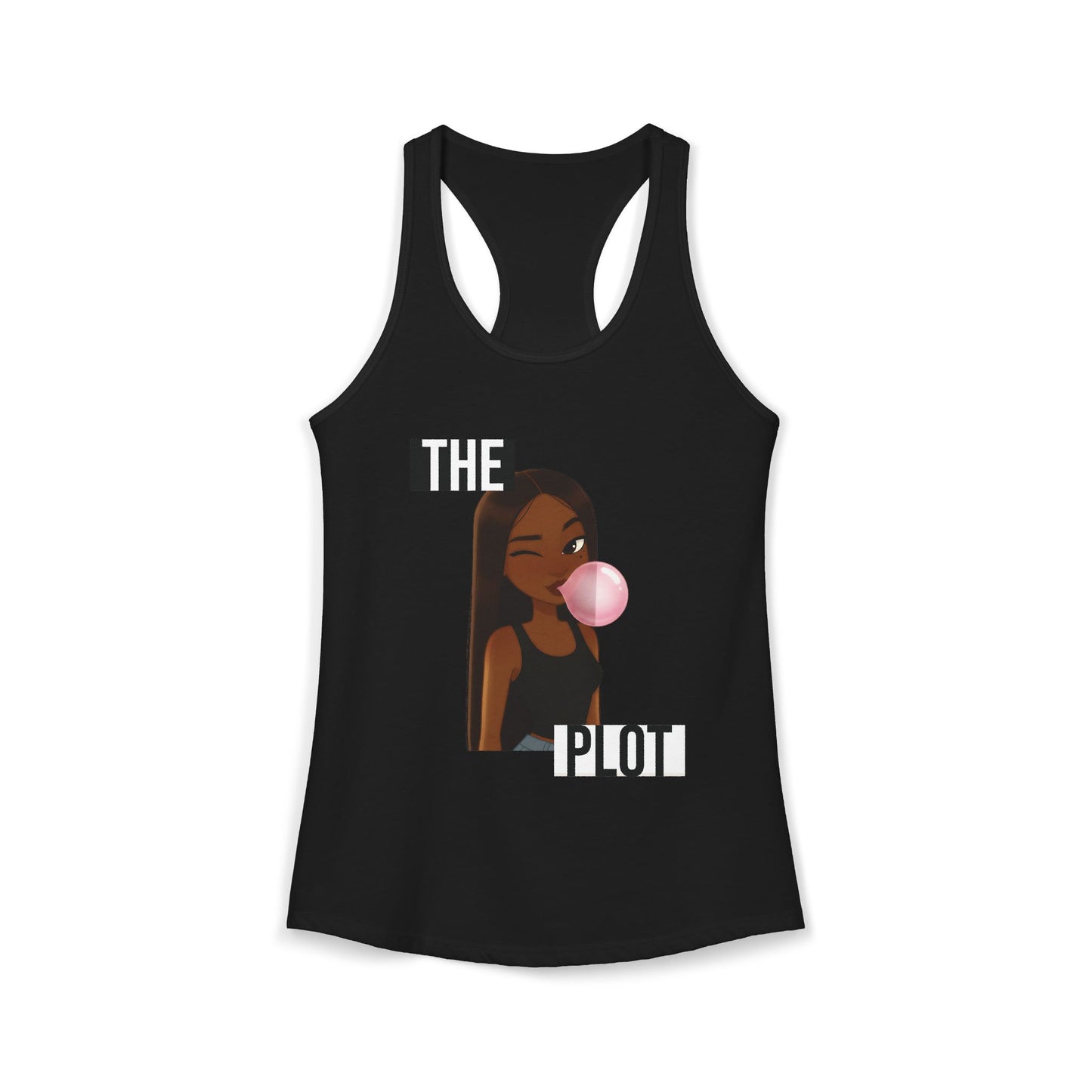 "The Plot" Women's Ideal Racerback Tank