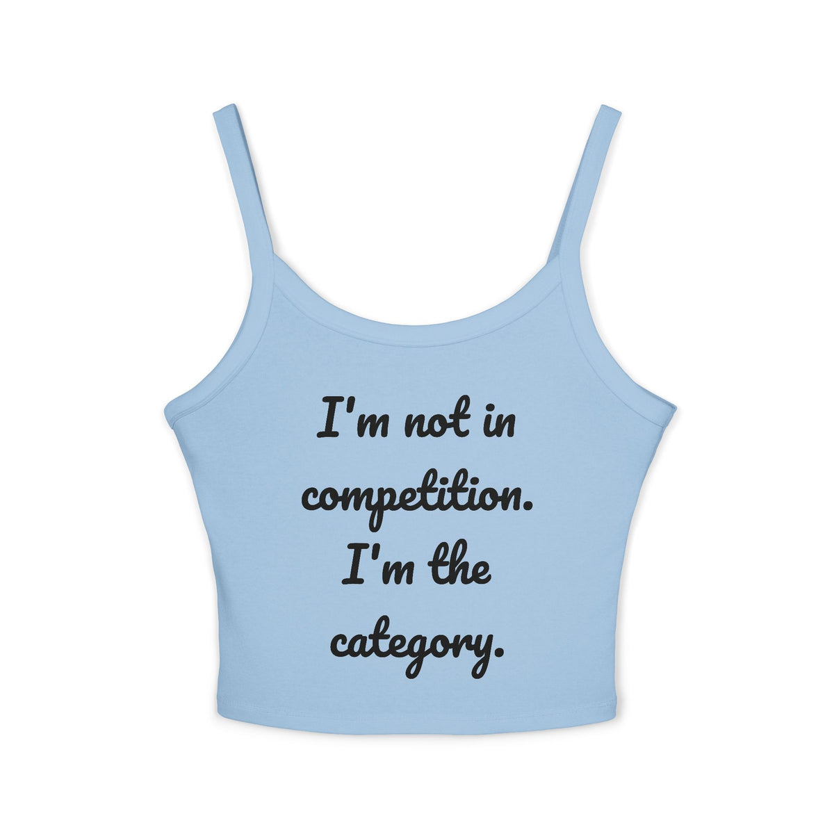 "i'm the category." Tank Top