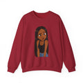 "???" Graphic Crewneck Sweatshirt