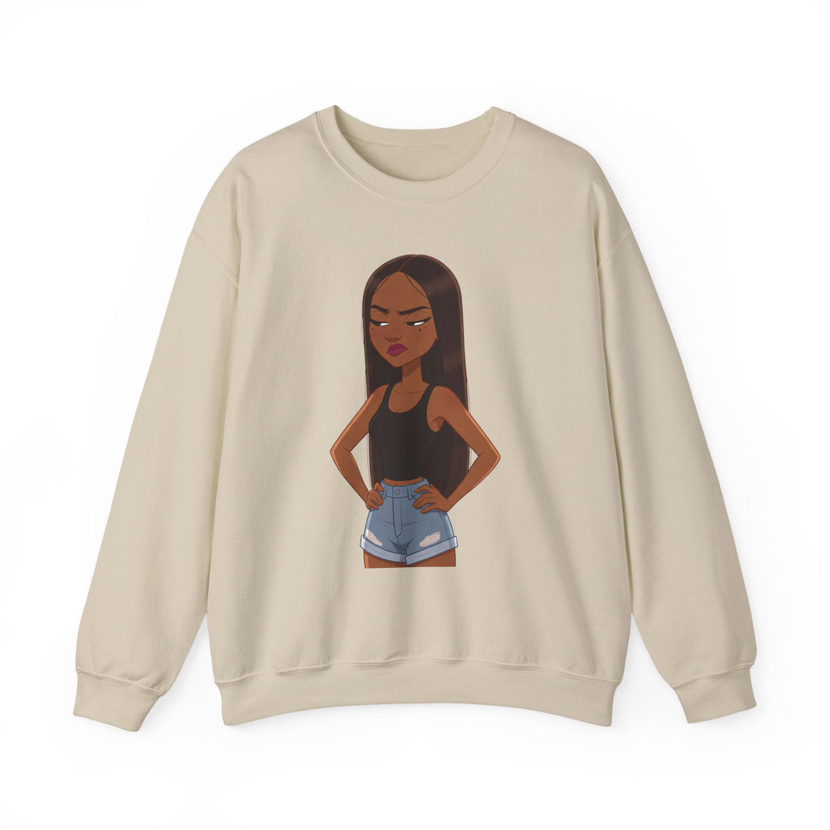 "Her Only Muse" Graphic Crewneck Sweatshirt