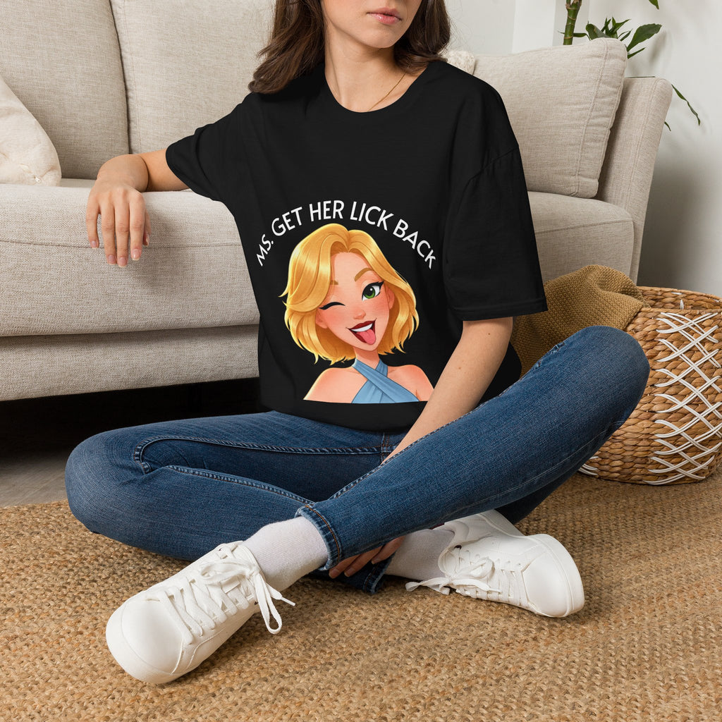 Ms. Get Her Lick Back "Lumi" T-Shirt —Graphic Tee for Women