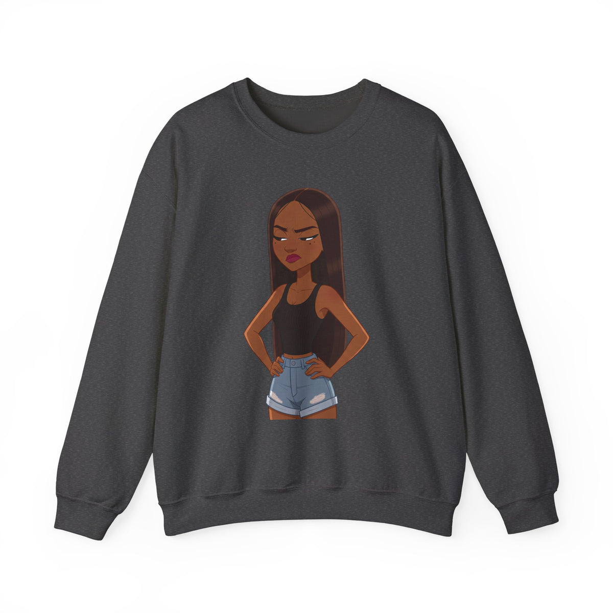 "Her Only Muse" Graphic Crewneck Sweatshirt