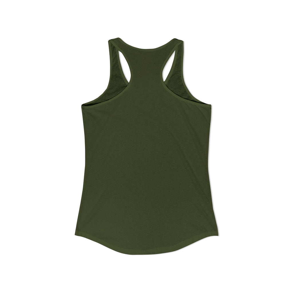 "The Plot" Women's Ideal Racerback Tank