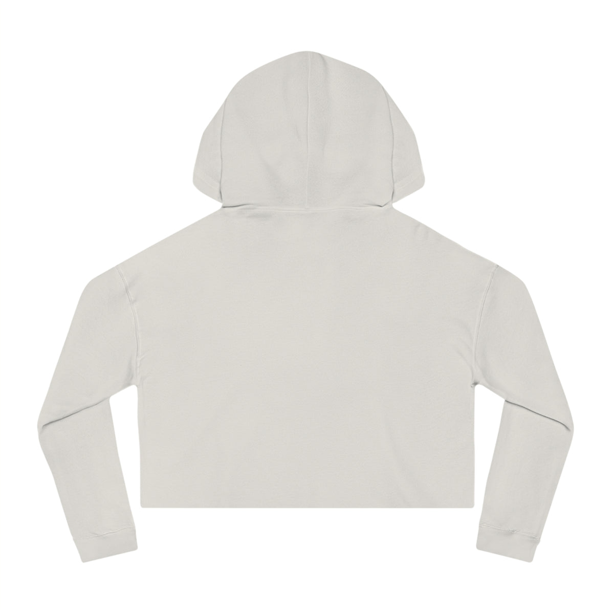"Becoming Her." Cropped Hooded Sweatshirt