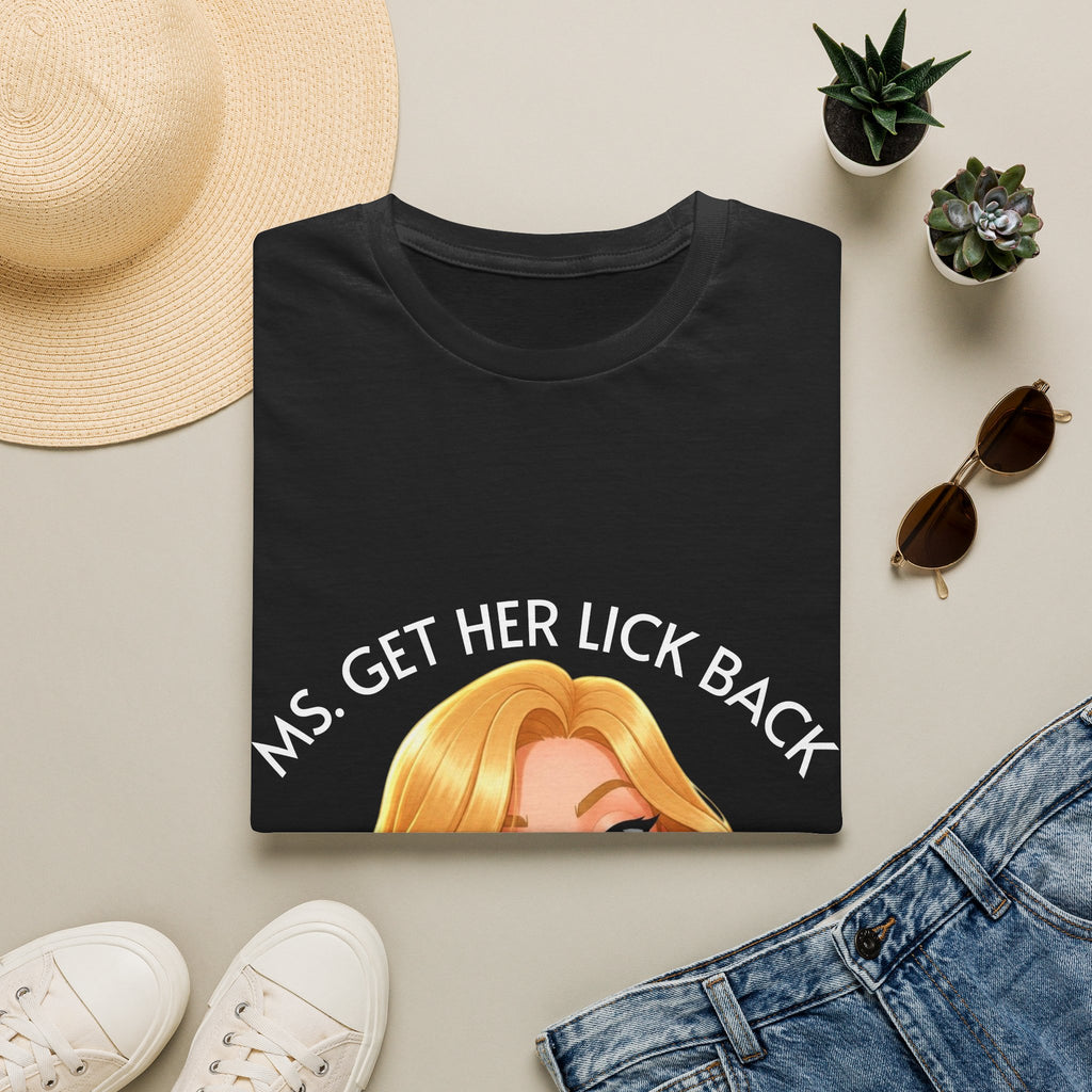 Ms. Get Her Lick Back "Lumi" T-Shirt —Graphic Tee for Women