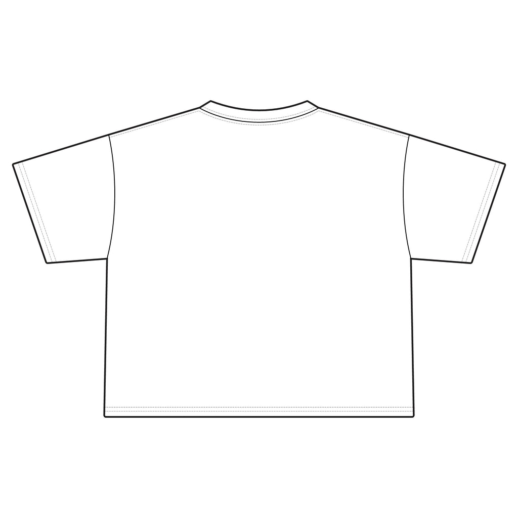 "i'm aligned" Cropped Tee
