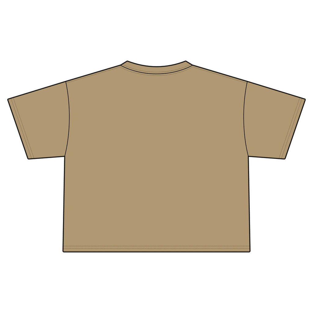 "i'm aligned" Cropped Tee