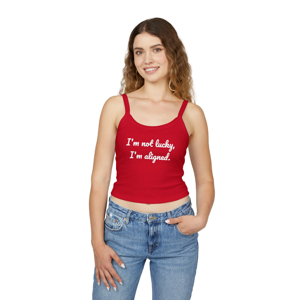 "I'm aligned," Tank Top
