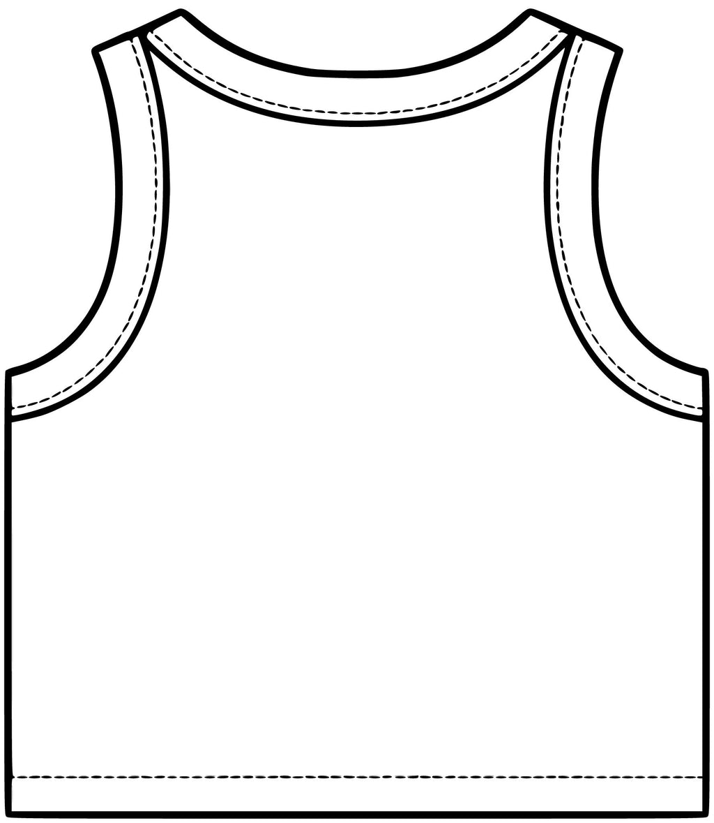"Here's to Me" Crop Tank Top
