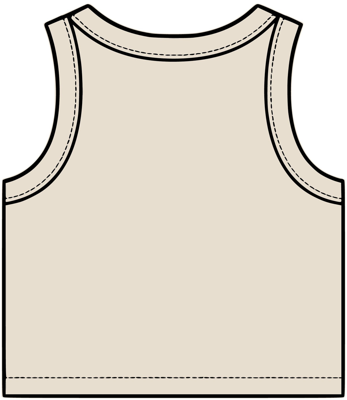 "Here's to Me" Crop Tank Top