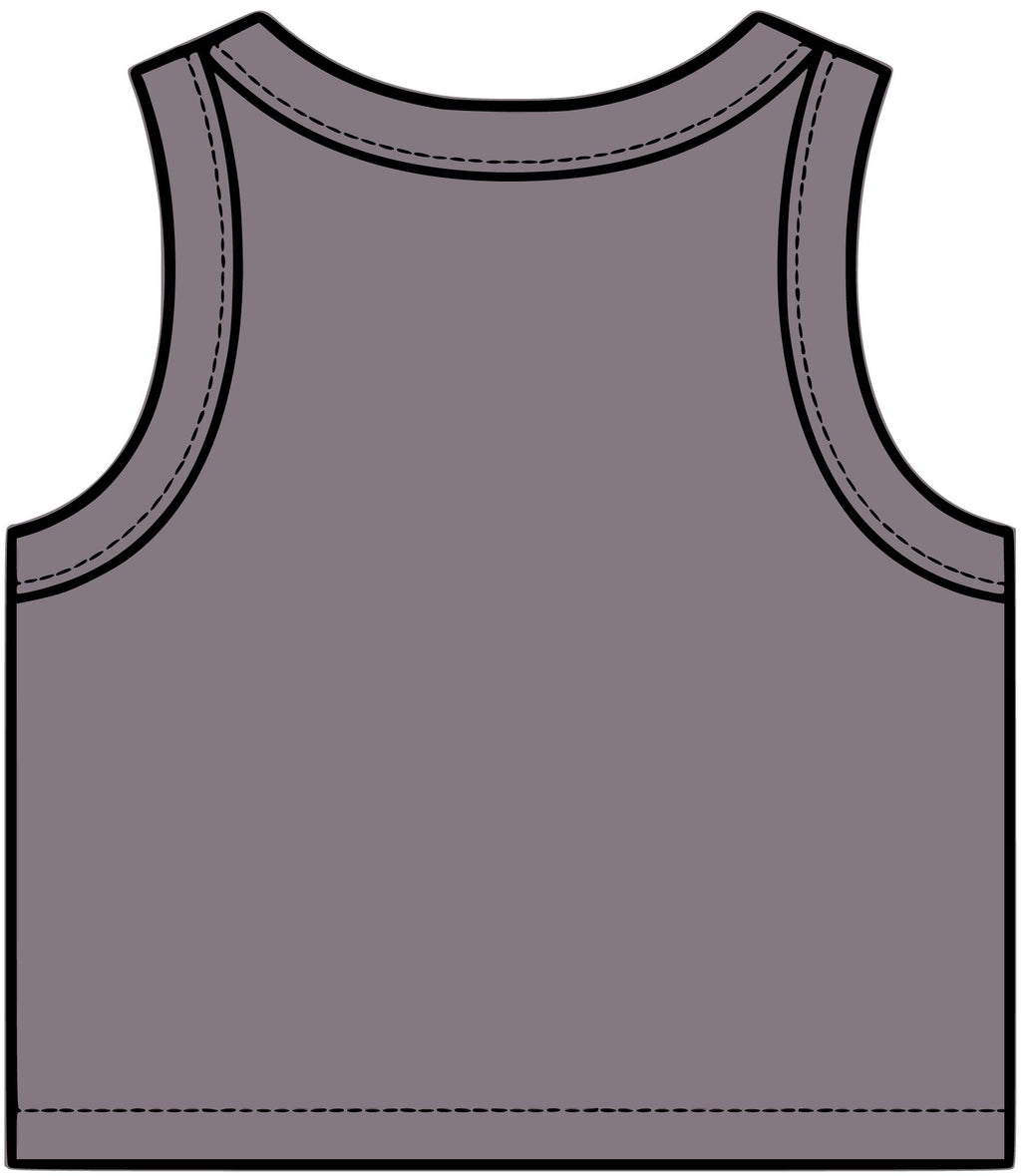 "Here's to Me" Crop Tank Top