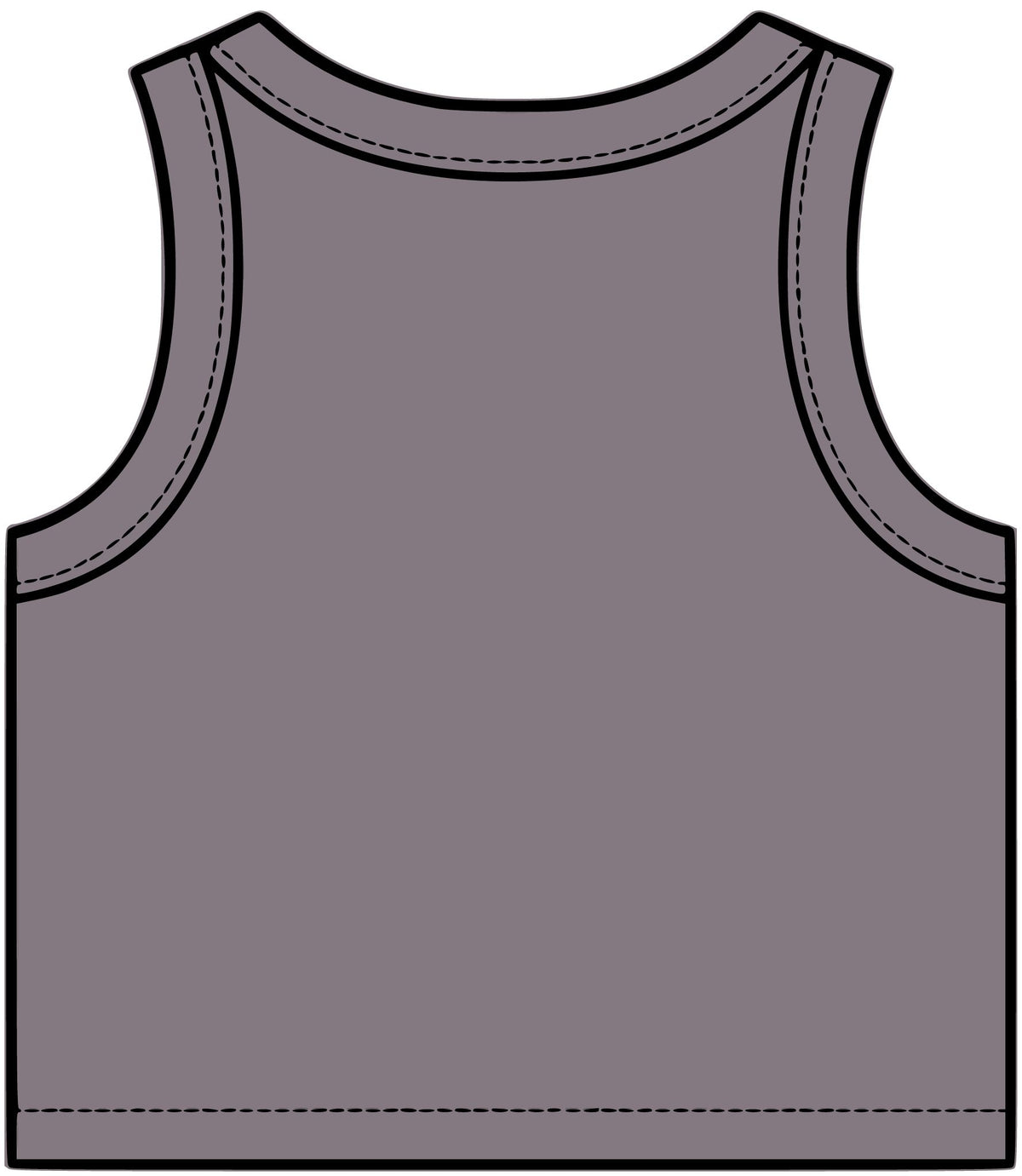 "Here's to Me" Crop Tank Top