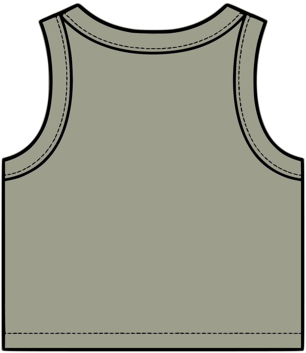 "Here's to Me" Crop Tank Top