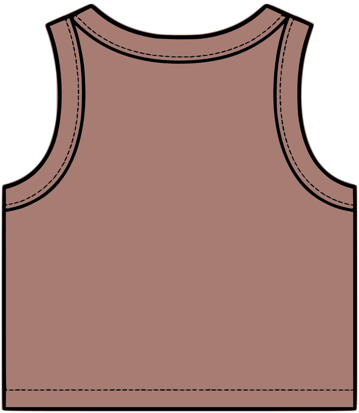"Here's to Me" Crop Tank Top