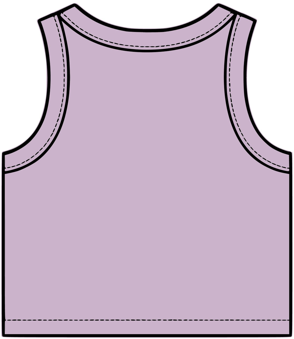 "Here's to Me" Crop Tank Top