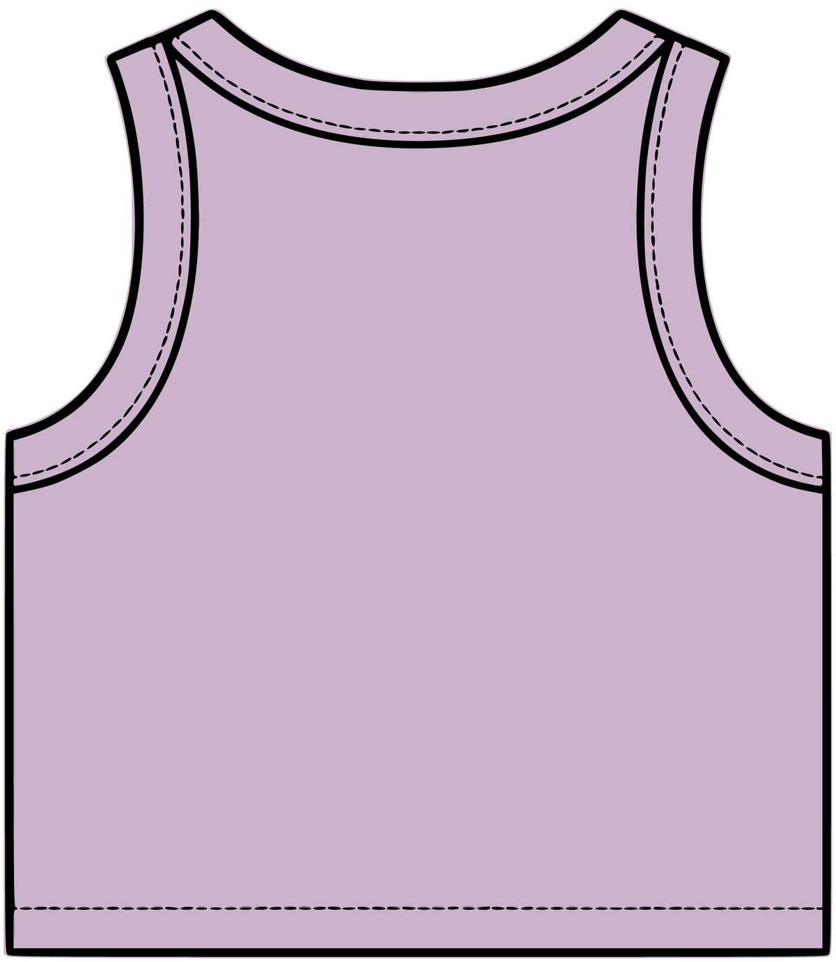 "Here's to Me" Crop Tank Top