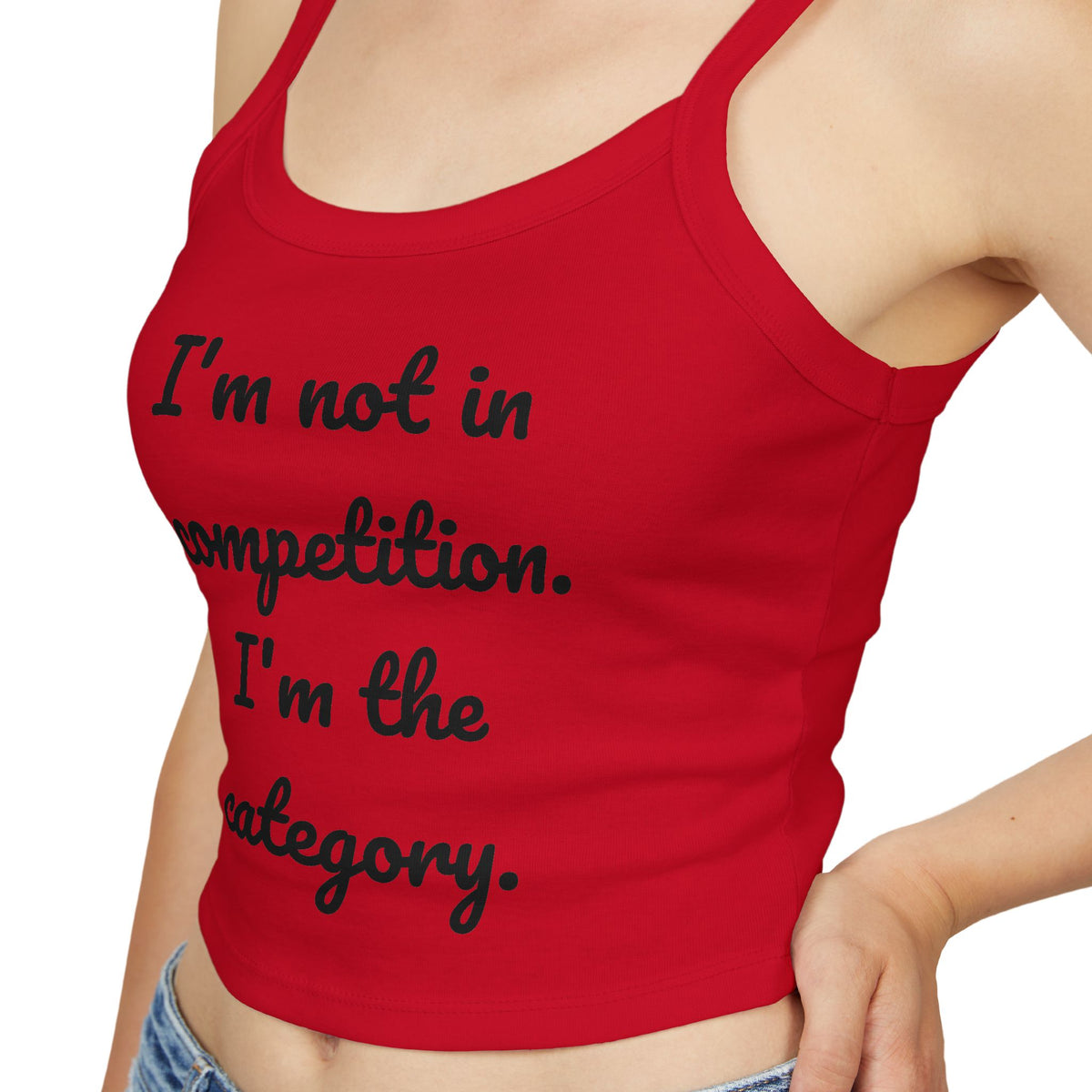 "i'm the category." Tank Top