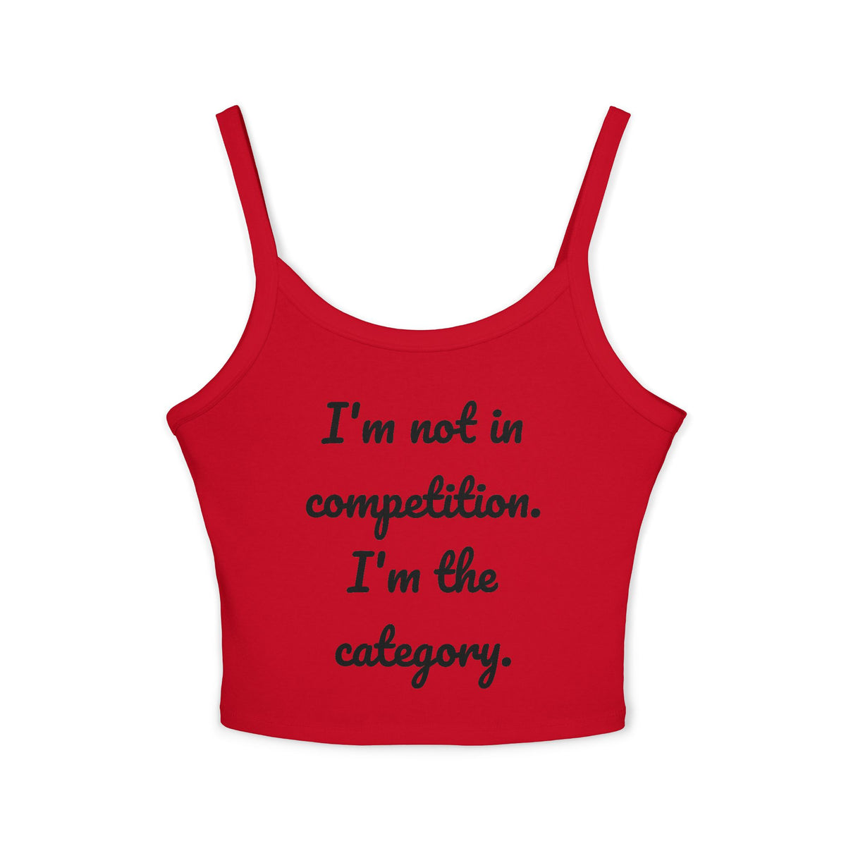 "i'm the category." Tank Top