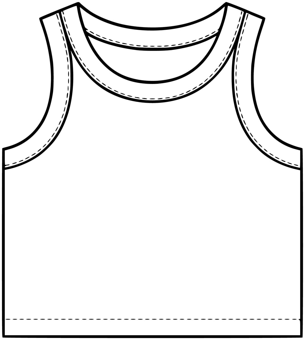 "Here's to Me" Crop Tank Top