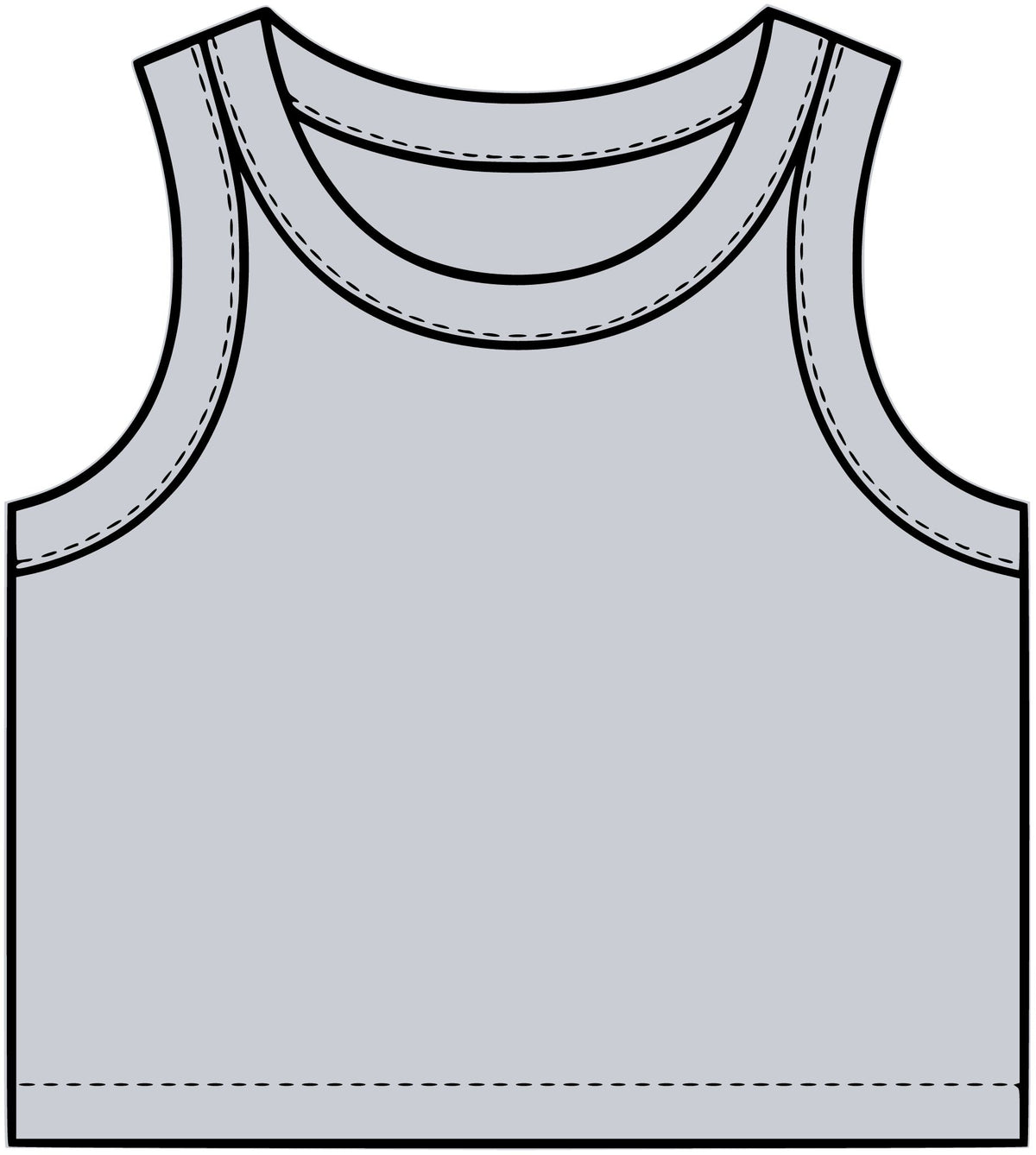 "Here's to Me" Crop Tank Top