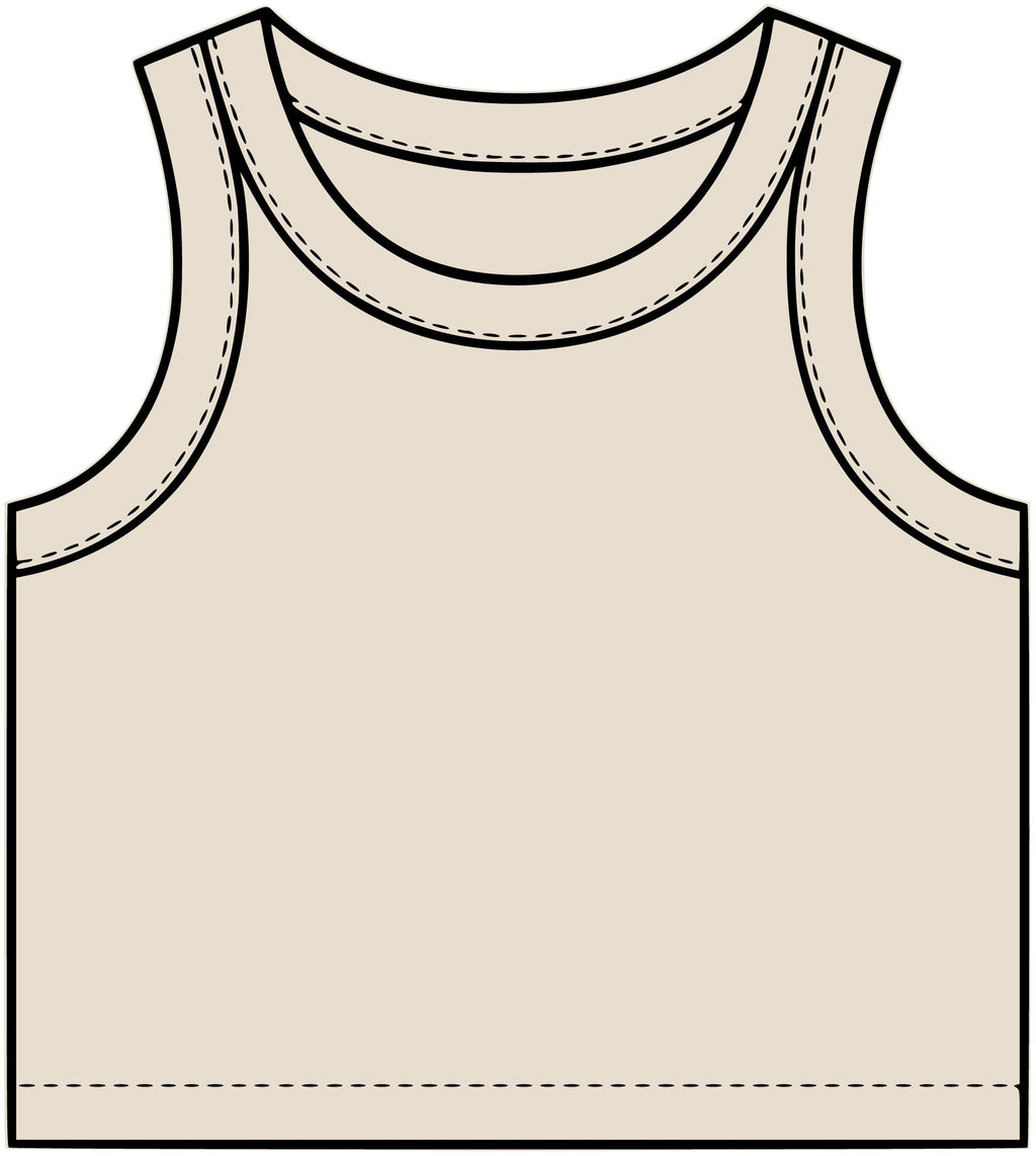 "Here's to Me" Crop Tank Top