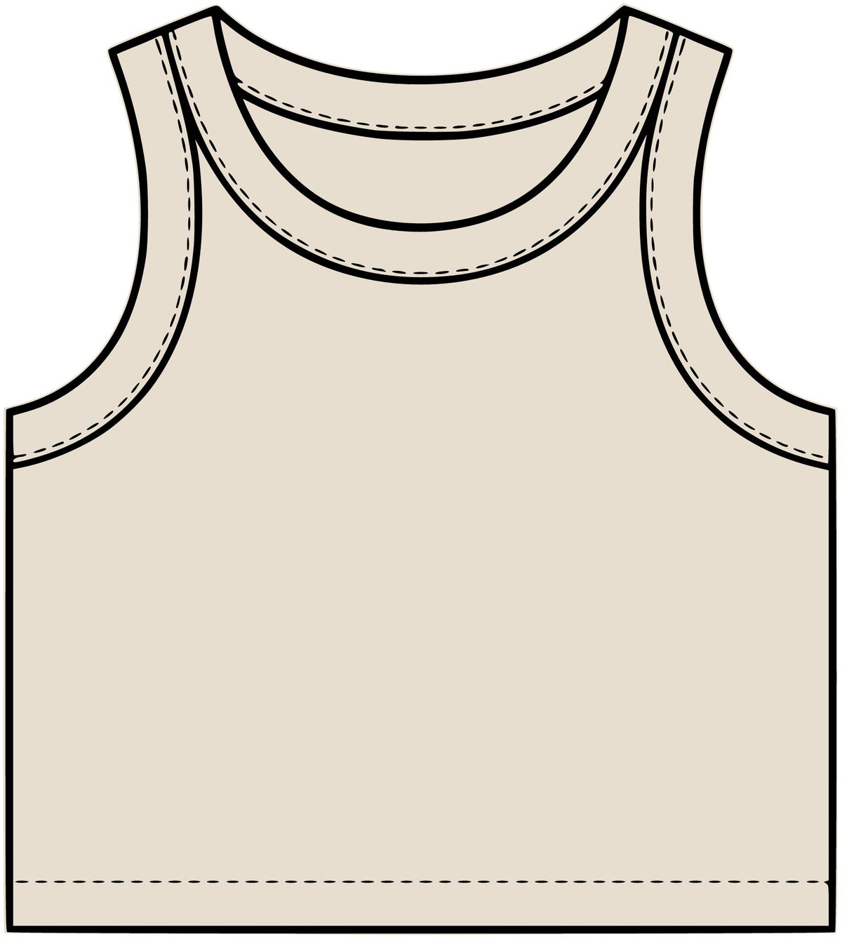 "Here's to Me" Crop Tank Top