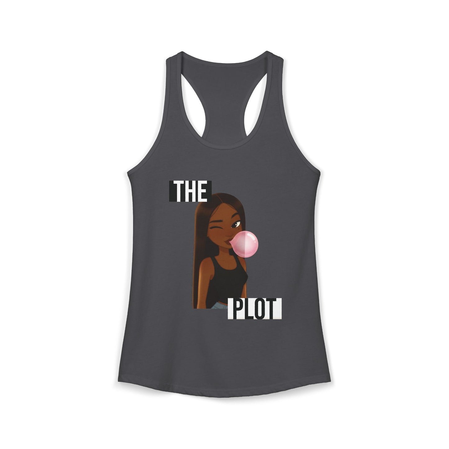 "The Plot" Women's Ideal Racerback Tank
