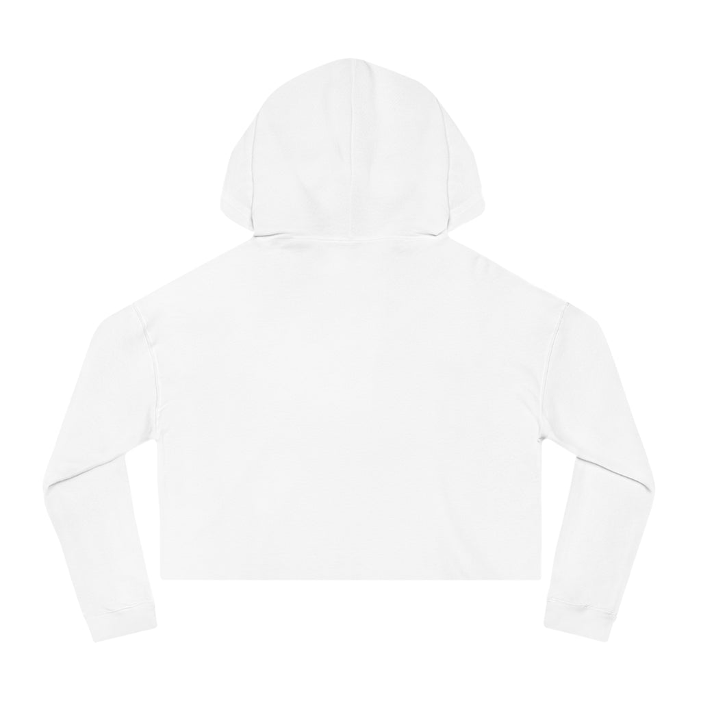 "Becoming Her." Cropped Hooded Sweatshirt
