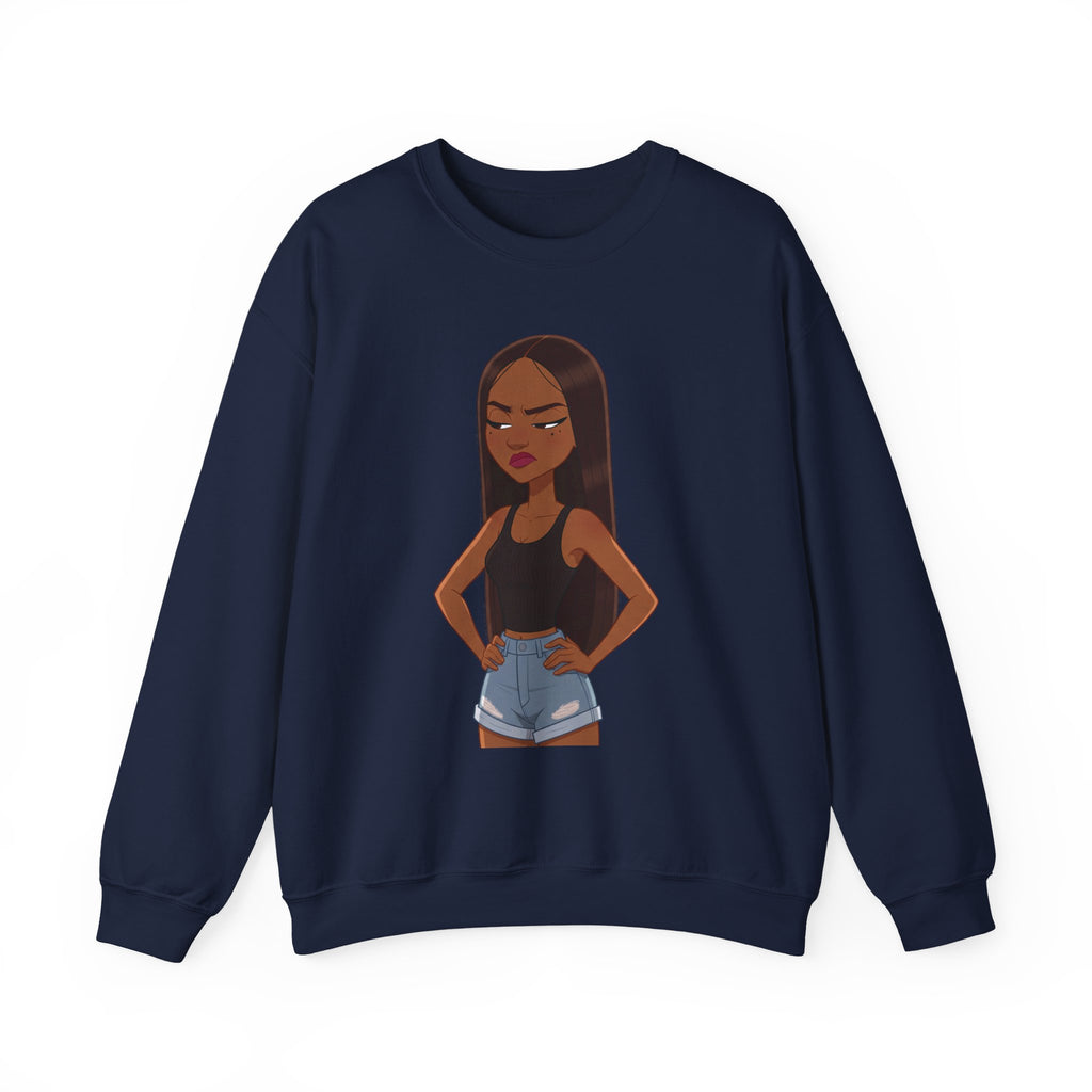 "Her Only Muse" Graphic Crewneck Sweatshirt