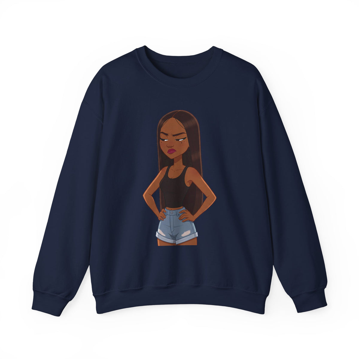 "Her Only Muse" Graphic Crewneck Sweatshirt