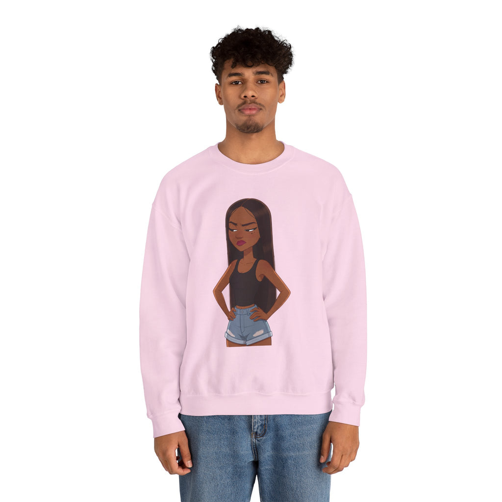 "Her Only Muse" Graphic Crewneck Sweatshirt